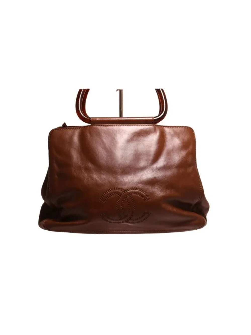Chanel CC Logo Lambskin Handbag